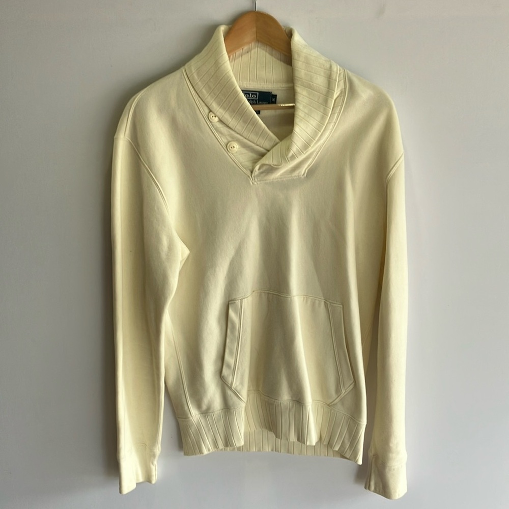Ralph Lauren Cream Knit Sweater Collection
